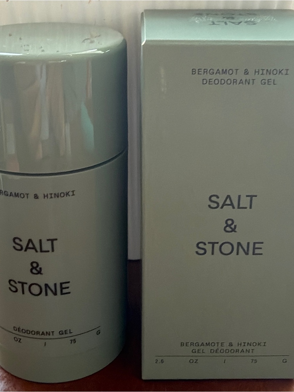 Bergamot & Hinoki Deodorant Gel — Light Mint